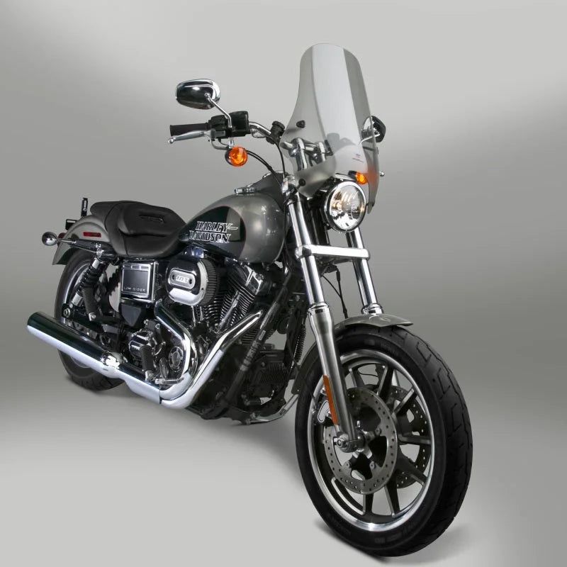 National Cycle Street Shield w/ Handlebar 1 in. Quick Set - Tint - Side View