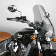 Load image into Gallery viewer, National Cycle Street Shield w/ Handlebar 1 in. Quick Set - Tint - Installation View