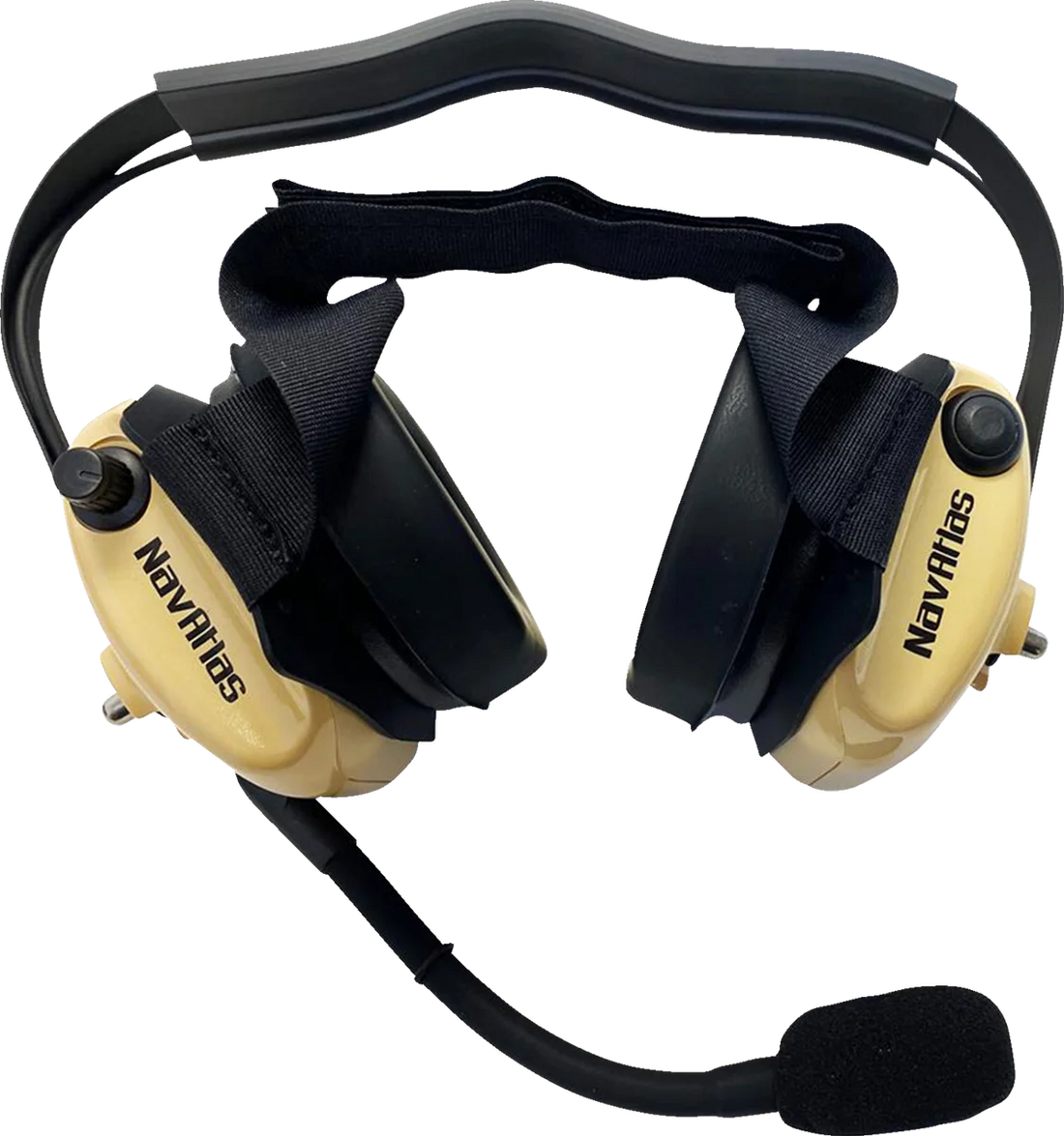 NavAtlas Headset - Over-the-Head - Stereo/VOX - Beige NO303BE - Additional View 6