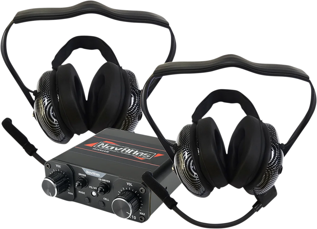 NavAtlas Intercom System - Behind the Head Style Headset NIB120PK - Main Product View