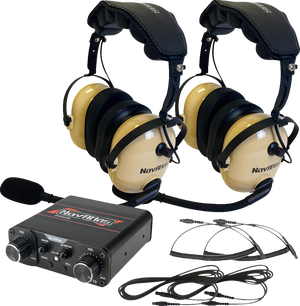 NavAtlas Intercom/Headset Kit - 2-Seat - Beige NIO132PK - Main Product View