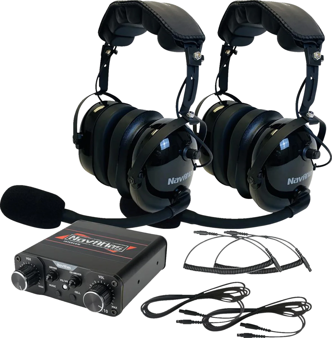 NavAtlas Intercom/Headset Kit - 2-Seat - Beige NIO132PK - Additional View 5