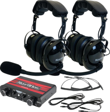 Load image into Gallery viewer, NavAtlas Intercom/Headset Kit - 2-Seat - Beige NIO232PK - Installation View