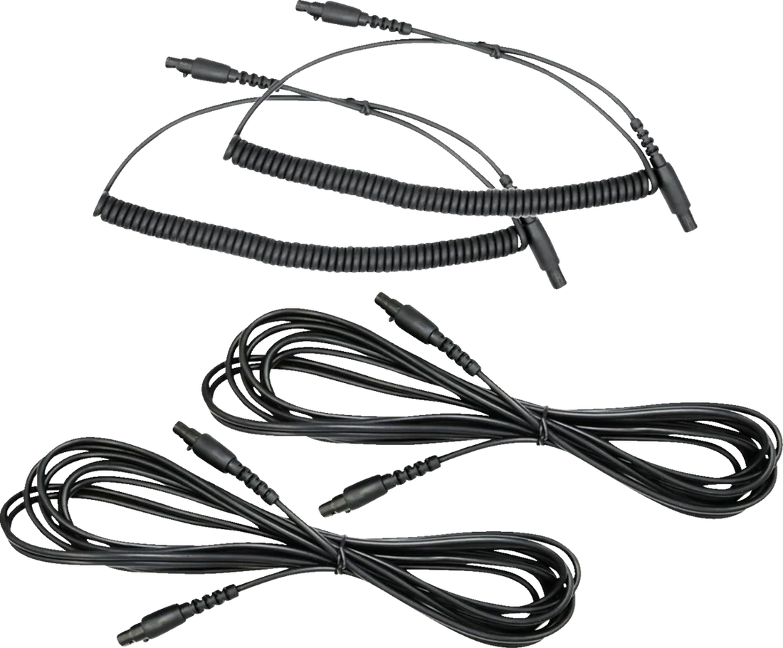 NavAtlas Intercom/Headset Kit - 2-Seat - Black NIO131PK - Side View