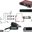 Load image into Gallery viewer, NavAtlas Intercom/Headset Kit - 2-Seat - Black NIO231PK - Back View