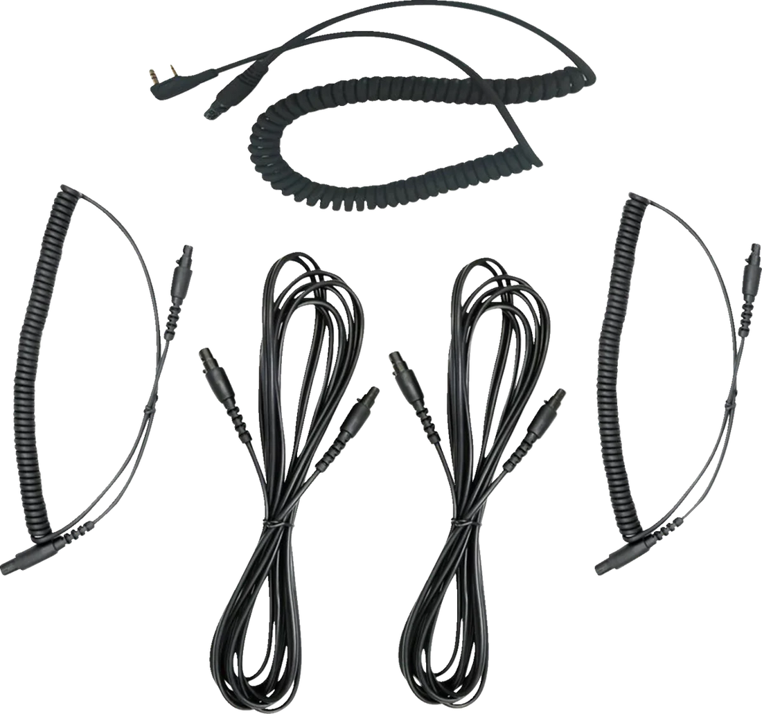NavAtlas Intercom/Radio and Headset Kit - 2-Seat - Black NIRBHBK2 - Additional View 5