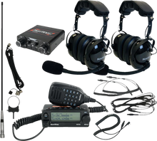 Load image into Gallery viewer, NavAtlas Intercom/Radio and Headset Kit - 2-Seat - Black NIROHBK2 - Main Product View