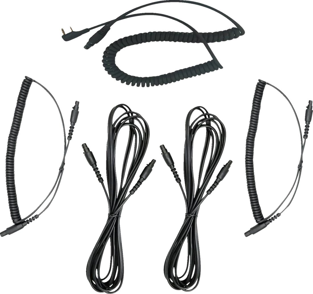 NavAtlas Intercom/Radio and Headset Kit - 2-Seat - Black NIROHBK2 - Additional View 5