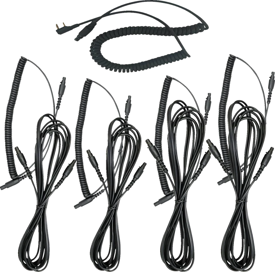 NavAtlas Intercom/Radio and Headset Kit - 4-Seat - Beige NI2RBHBE4 - Additional View 6