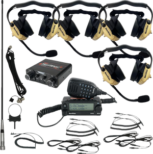 NavAtlas Intercom/Radio and Headset Kit - 4-Seat - Beige NIRBHBE4 - Main Product View