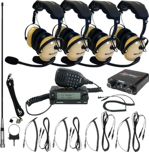 NavAtlas Intercom/Radio and Headset Kit - 4-Seat - Beige NIROHBE4 - Main Product View