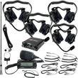 Load image into Gallery viewer, NavAtlas Intercom/Radio and Headset Kit - 4-Seat - Black NIRBHBK4 - Main Product View