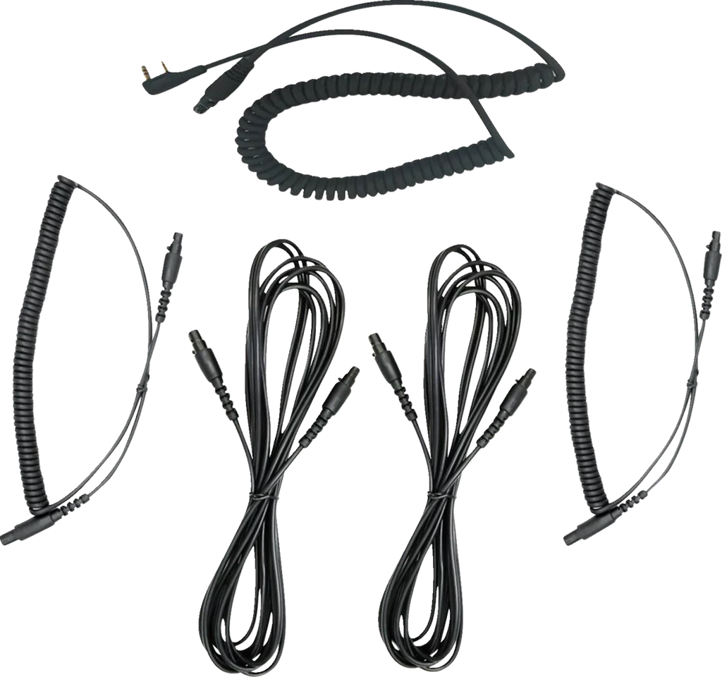 NavAtlas Intercom/Radio and In-Helmet Headset Kit - 2-Seat - Black NI2RIH2 - Additional View 7