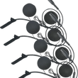 Load image into Gallery viewer, NavAtlas Intercom/Radio and In-Helmet Headset Kit - 4-Seat - Black NI2RIH4 - Additional View 5