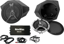 Load image into Gallery viewer, NavAtlas Kick Panel Speaker Kit - 6-1/2" - X3 NX365KPPK - Main Product View