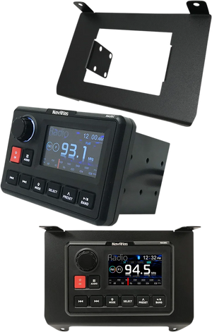 NavAtlas Radio Kit w/Mount - RZR Turbo S RZR1ZONE1S - Main Product View
