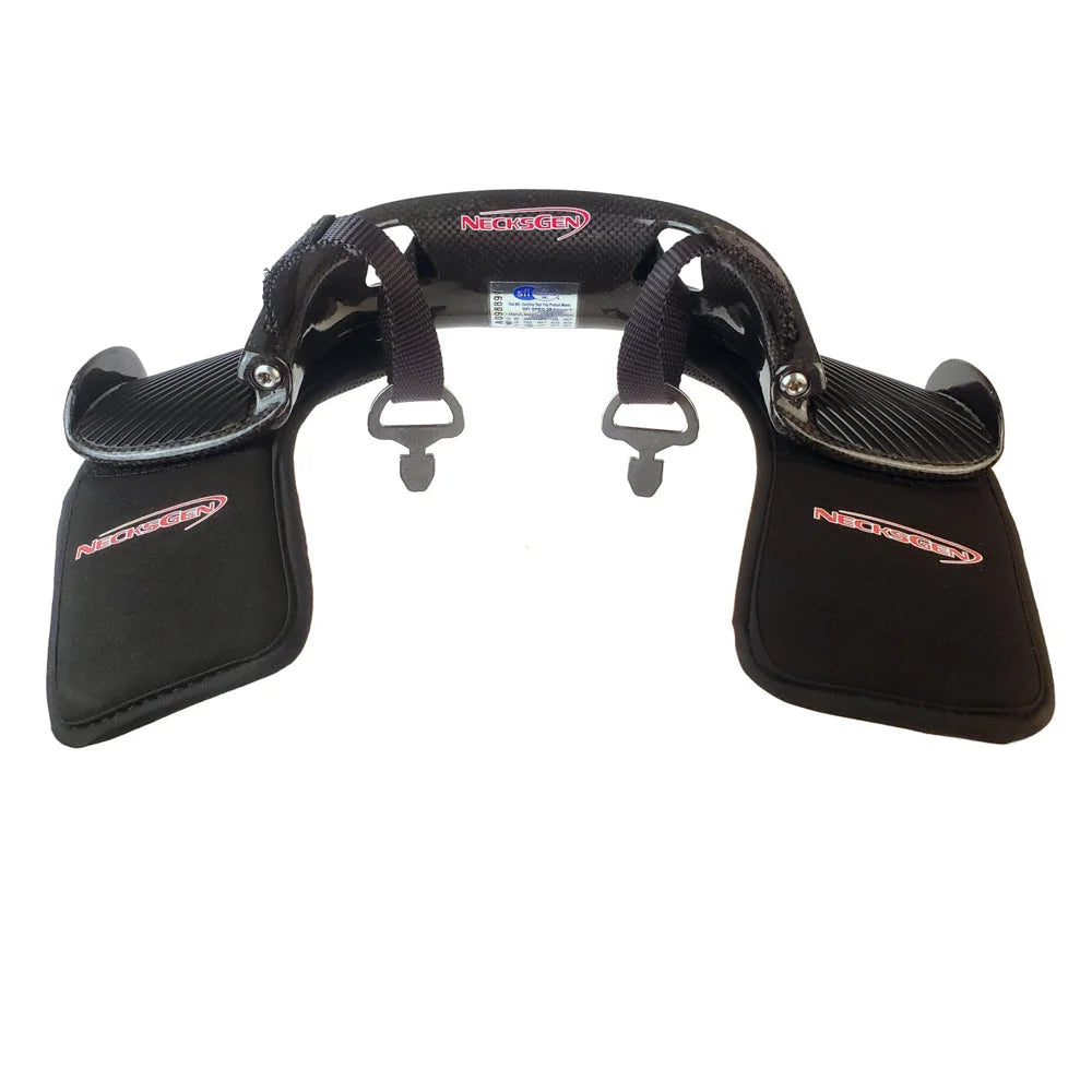 NecksGen Head and Neck Restraint REV2 Carbon Large 3in NG902