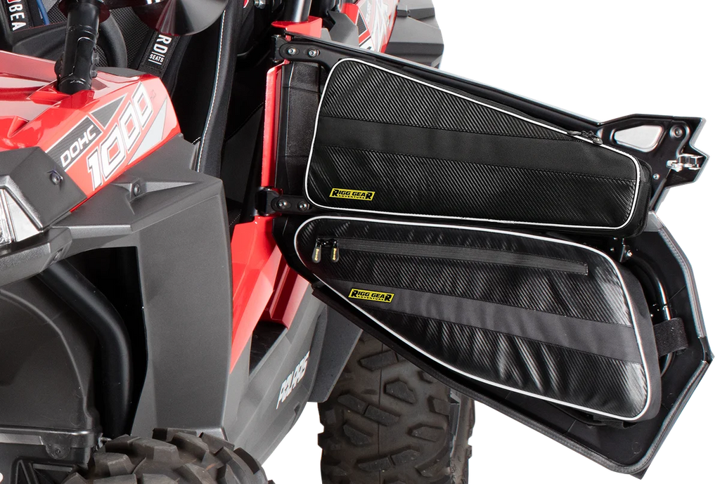 Nelson-Rigg Bag Set - Front Upper Door - Black RG-001U - Side View