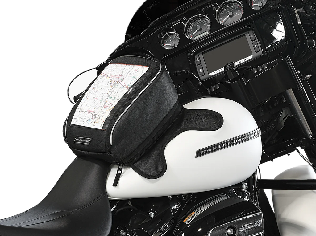 Nelson-Rigg Cruiser Magnetic Tank Bag NR-150 - Back View
