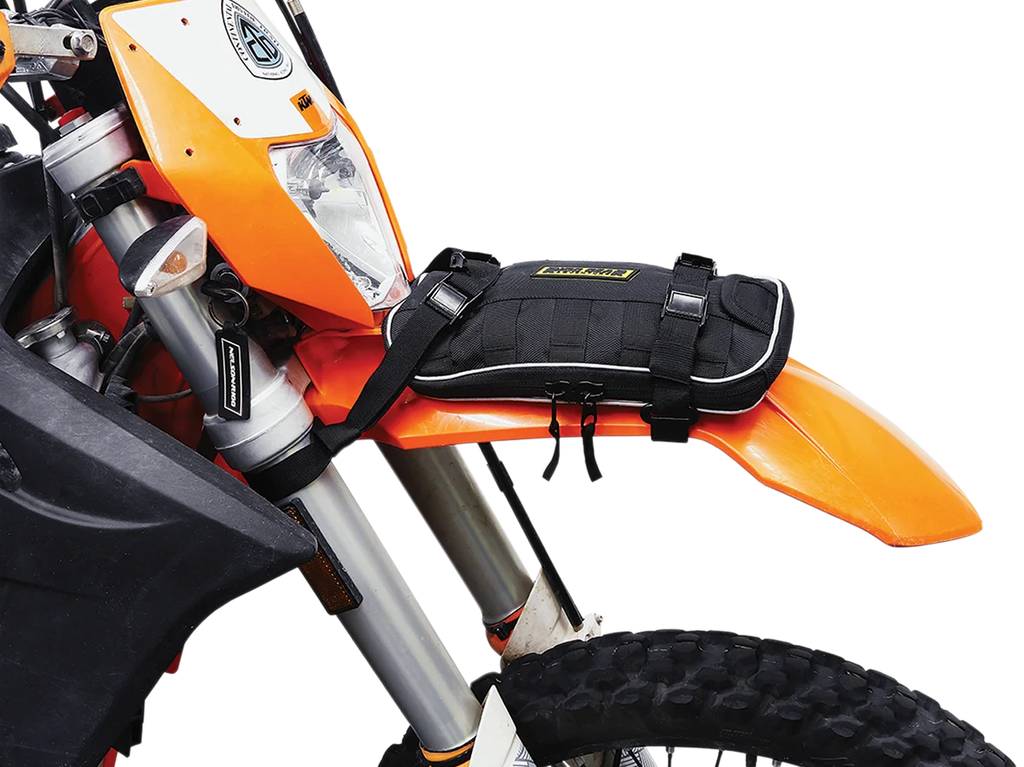 Nelson-Rigg Front Fender Bag Pack - Black RG-030 - Side View