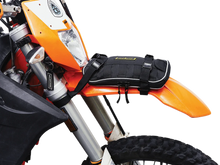 Load image into Gallery viewer, Nelson-Rigg Front Fender Bag Pack - Black RG-030 - Side View