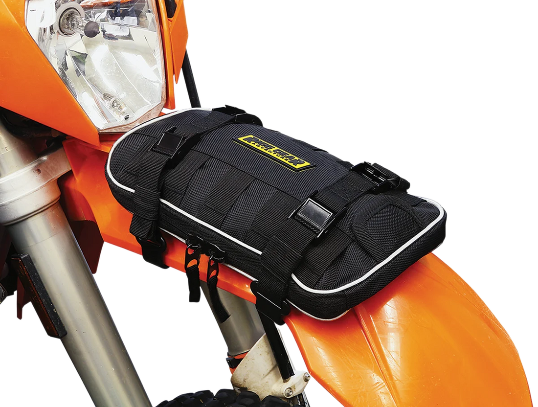 Nelson-Rigg Front Fender Bag Pack - Black RG-030 - Installation View