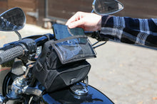 Load image into Gallery viewer, Nelson-Rigg Greg Lutzka Signature Handlebar Bag - Black GLHB-L - Installation View