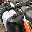 Load image into Gallery viewer, Nelson-Rigg Hurricane Dual Sport Saddlebags - Black/Gray SE-4014 - Back View