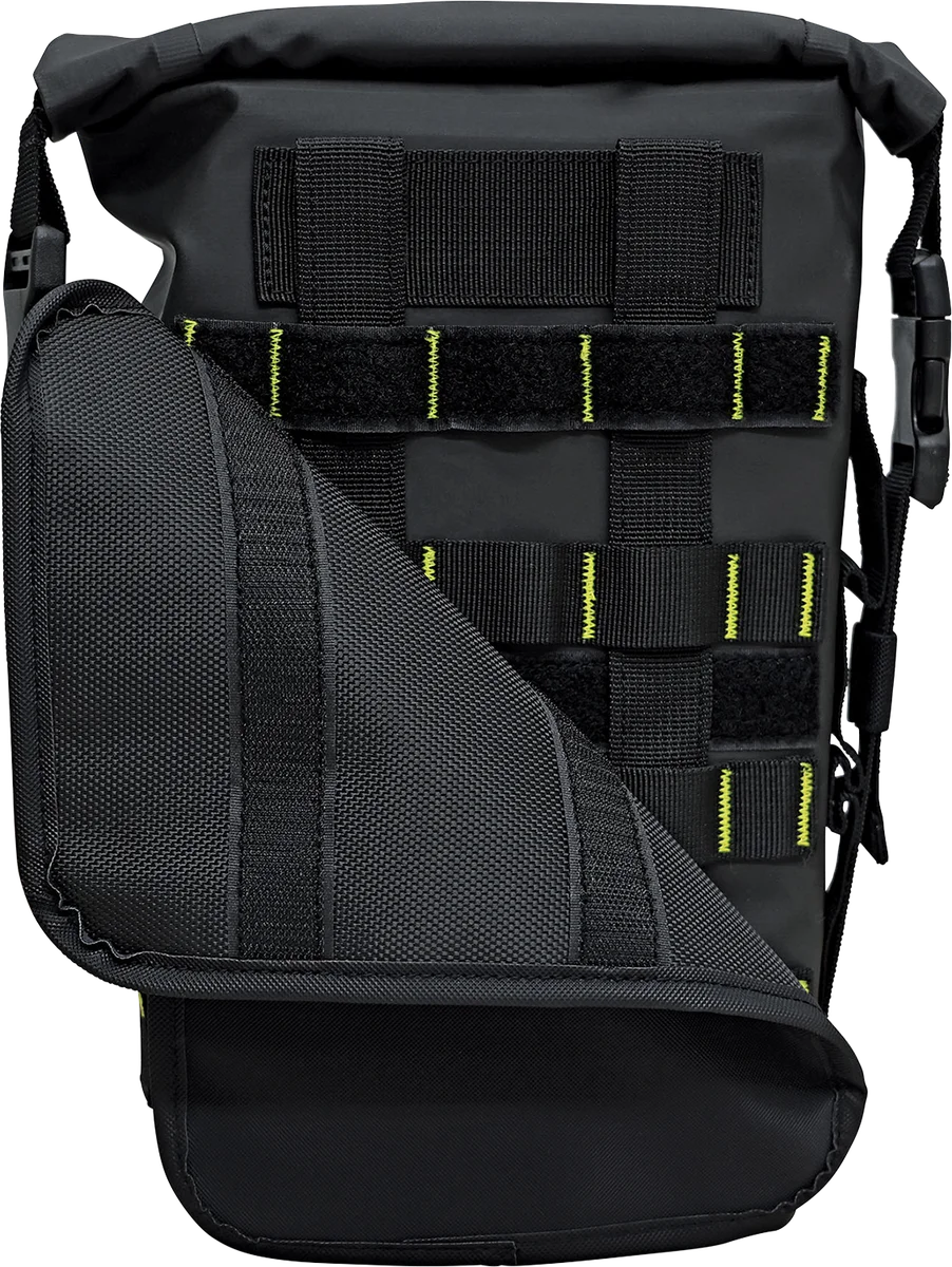 Nelson-Rigg Hurricane RiggPak Crash Bar/Tail Bag - Black/Gray SE-4005 - Additional View 5