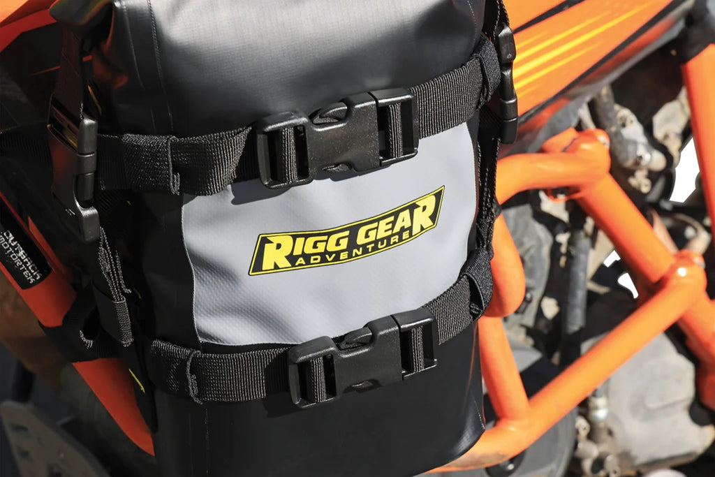 Nelson-Rigg Hurricane RiggPak Crash Bar/Tail Bag - Black/Gray SE-4005 - Additional View 6