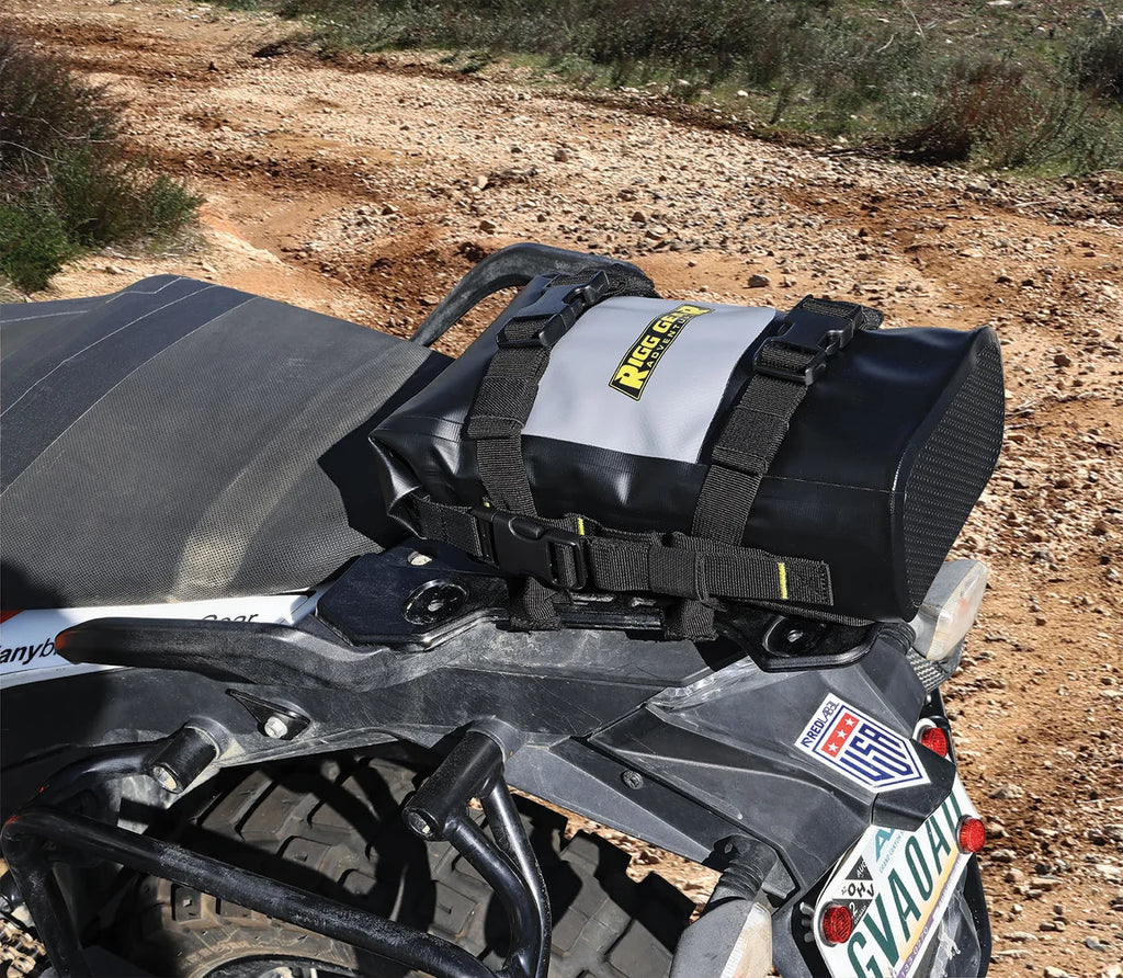 Nelson-Rigg Hurricane RiggPak Crash Bar/Tail Bag - Black/Gray SE-4005 - Additional View 9