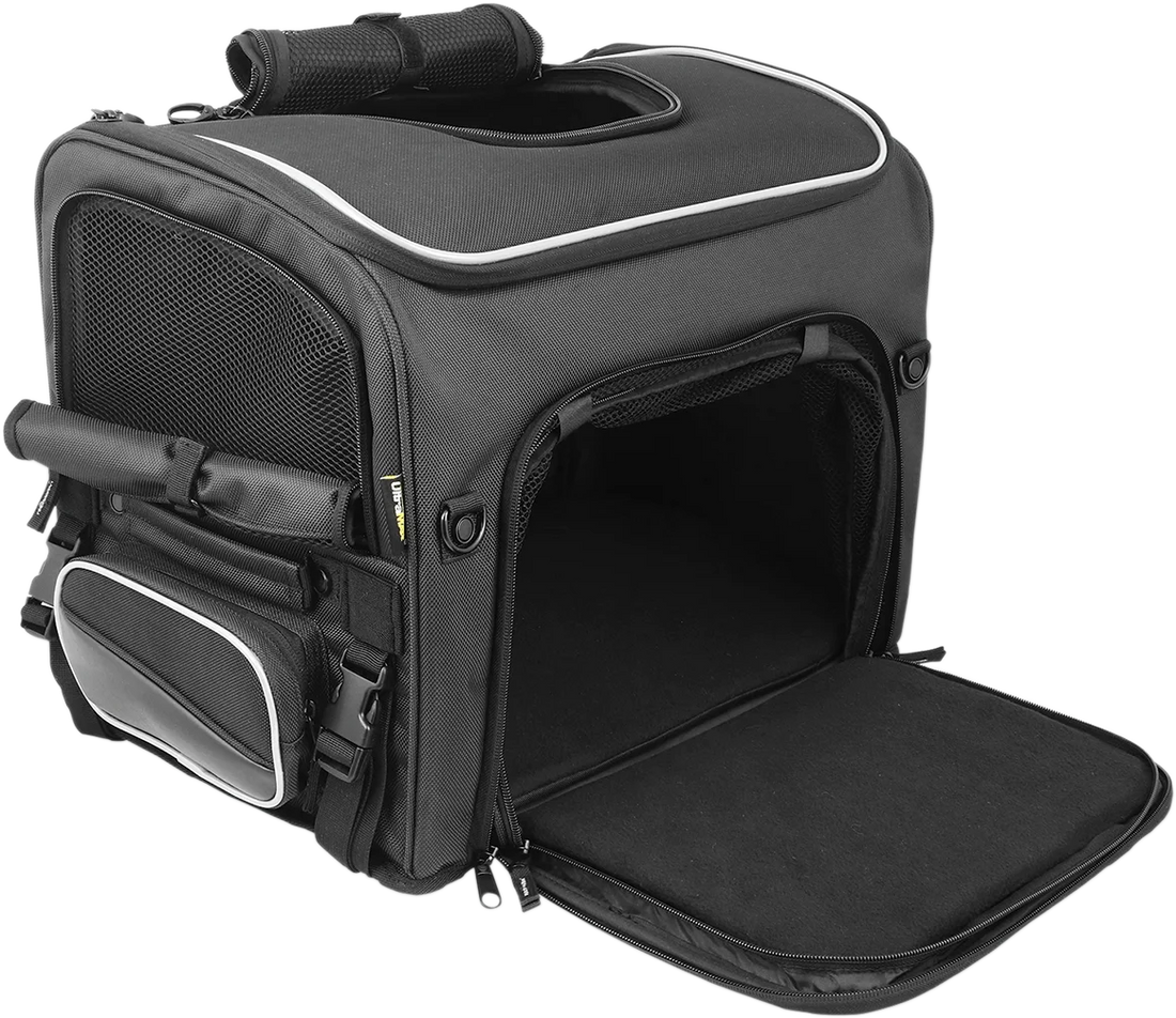 Nelson-Rigg Route 1 Rover Pet Carrier - Black NR-240 - Back View