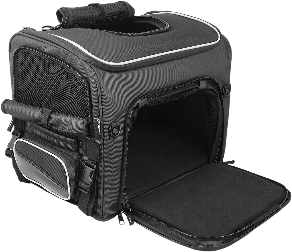 Nelson-Rigg Route 1 Rover Pet Carrier - Black NR-240 - Back View