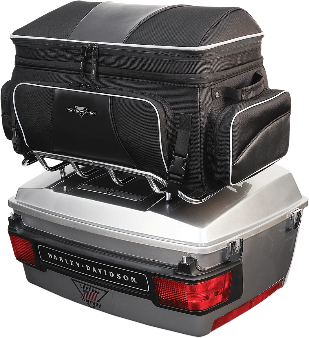Nelson-Rigg Route 1 Traveler Tour Trunk Bag NR-300 - Installation View