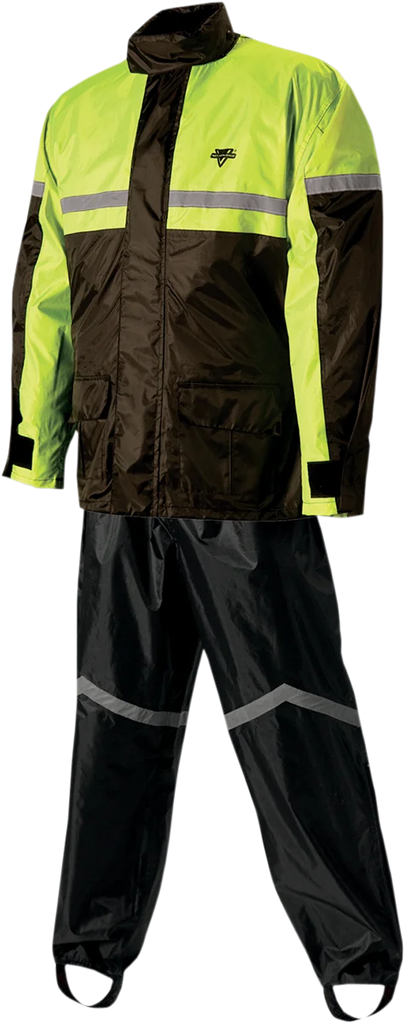 Nelson-Rigg SR-6000 Stormrider Rainsuit - Black - Medium SR-6000-BLK-02M - Back View