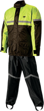 Load image into Gallery viewer, Nelson-Rigg SR-6000 Stormrider Rainsuit - Black - Small SR-6000-BLK-01S - Back View