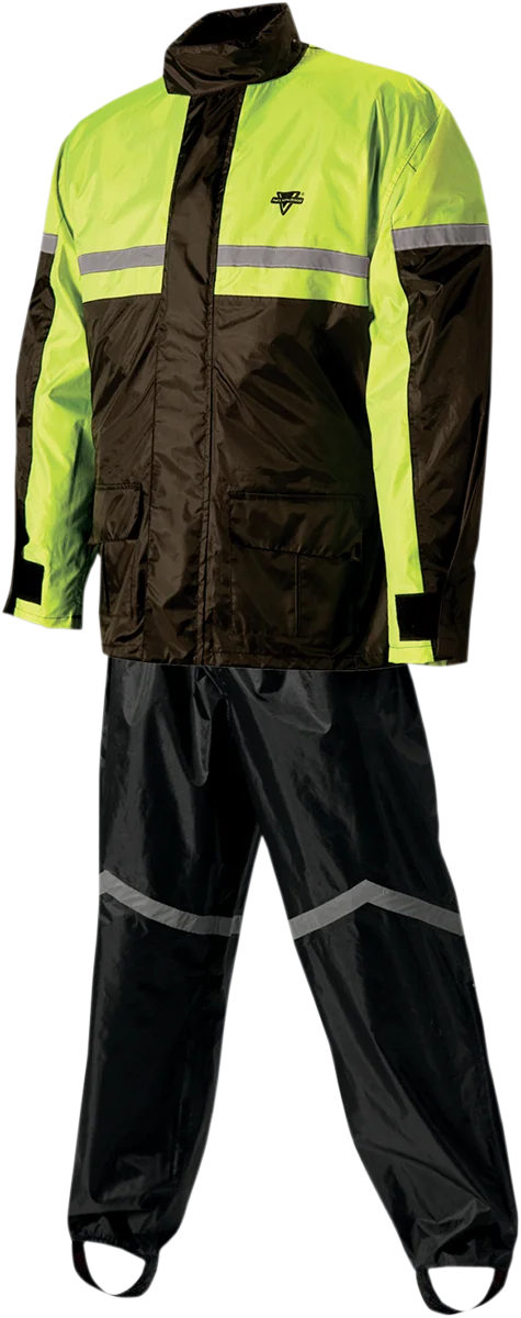 Nelson-Rigg SR-6000 Stormrider Rainsuit - Orange/Black - 2XL SR6000ORG05XX - Back View