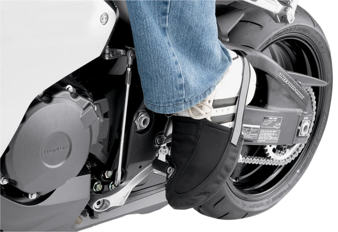 Nelson-Rigg Shifter Boot Protector - Black CL-SHIFT-BLK - Side View