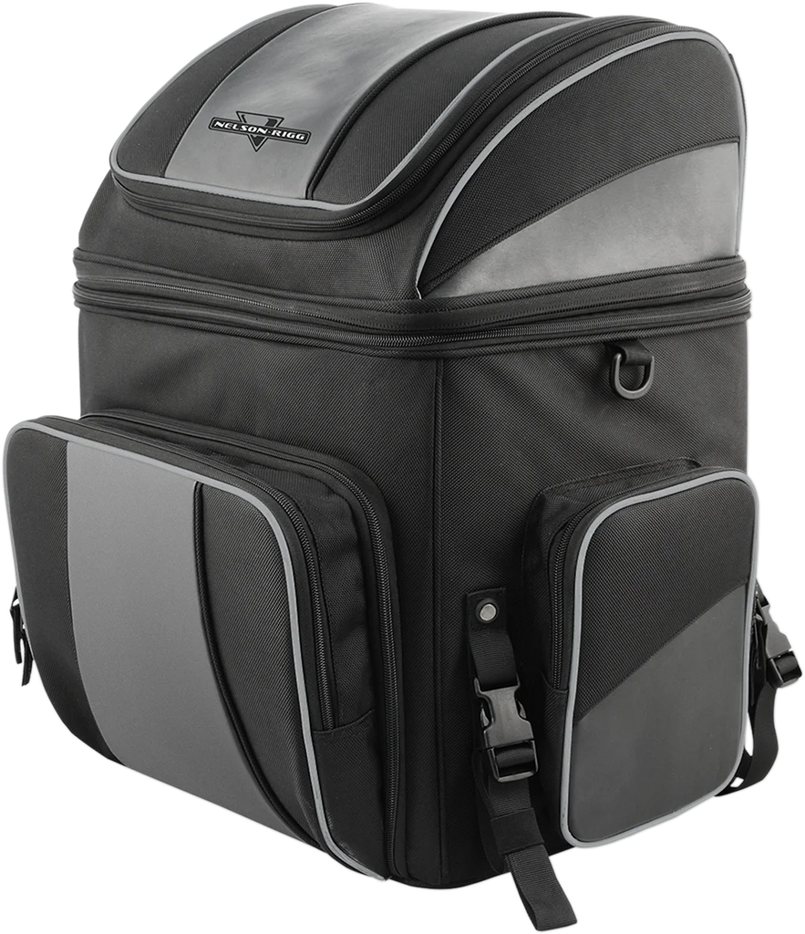 Nelson-Rigg Sissy Bar Bag - Black NR-230 - Main Product View