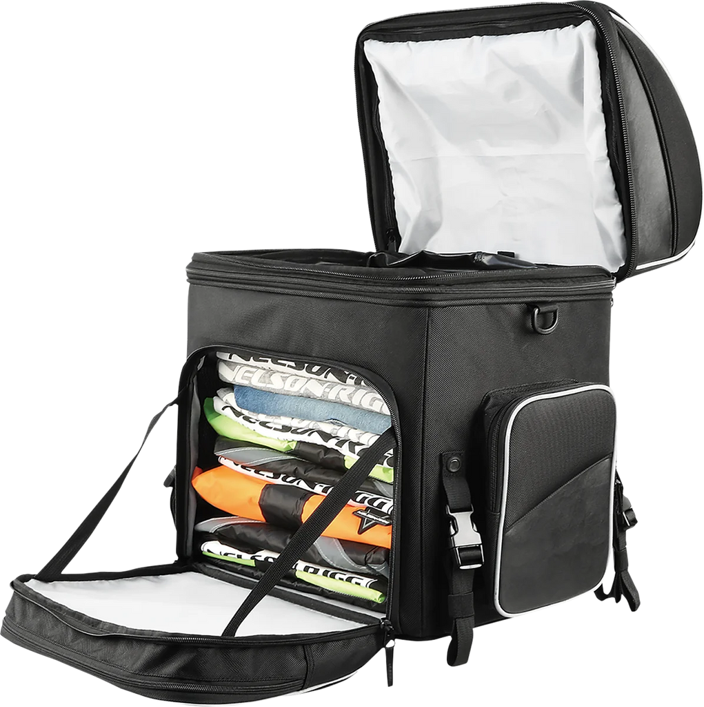Nelson-Rigg Sissy Bar Bag - Black NR-230 - Back View