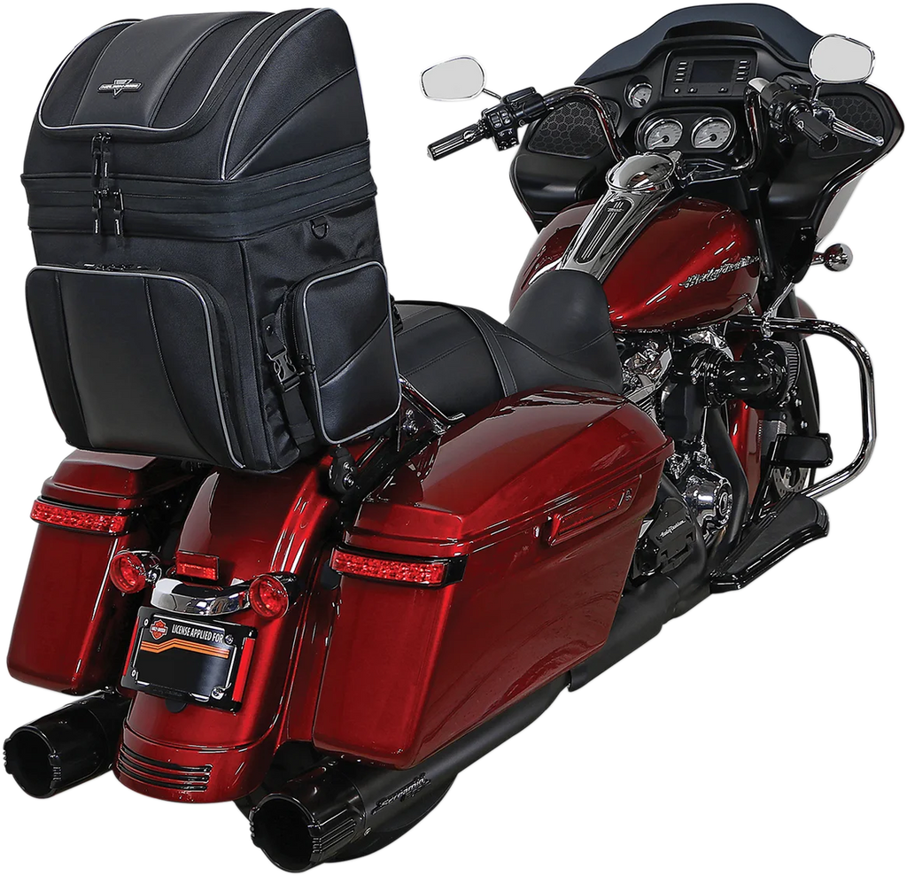Nelson-Rigg Sissy Bar Bag - Black NR-230 - Installation View