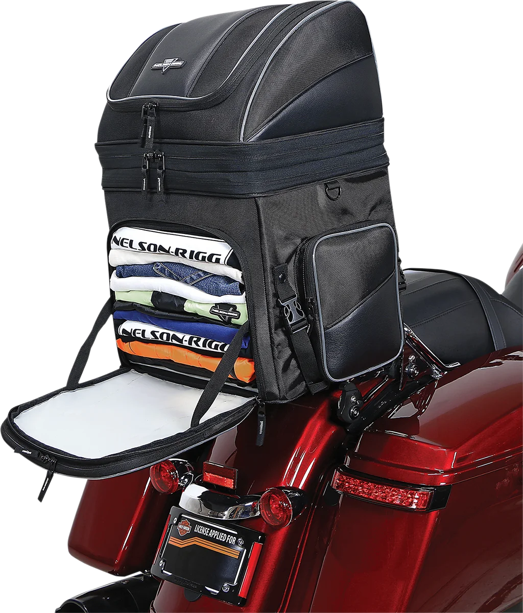 Nelson-Rigg Sissy Bar Bag - Black NR-230 - Additional View 5