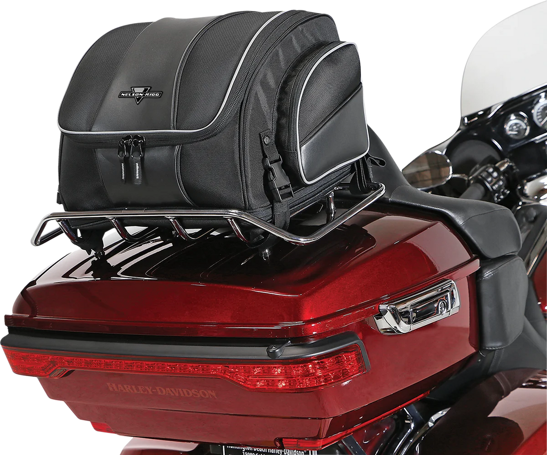 Nelson-Rigg Weekender Backrest Rack Bag NR-215 - Back View
