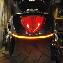 Load image into Gallery viewer, New Rage Cycles 06+ Suzuki M109R Rear Turn Signals w/Load EQ - Amber - Side View