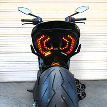 Load image into Gallery viewer, New Rage Cycles 23+ Ducati Diavel V4 Rear Turn Signals w/Side Mount License Plate