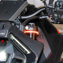 Load image into Gallery viewer, New Rage Cycles 24+ KTM 1390 Super Duke Front Turn Signals - Side View