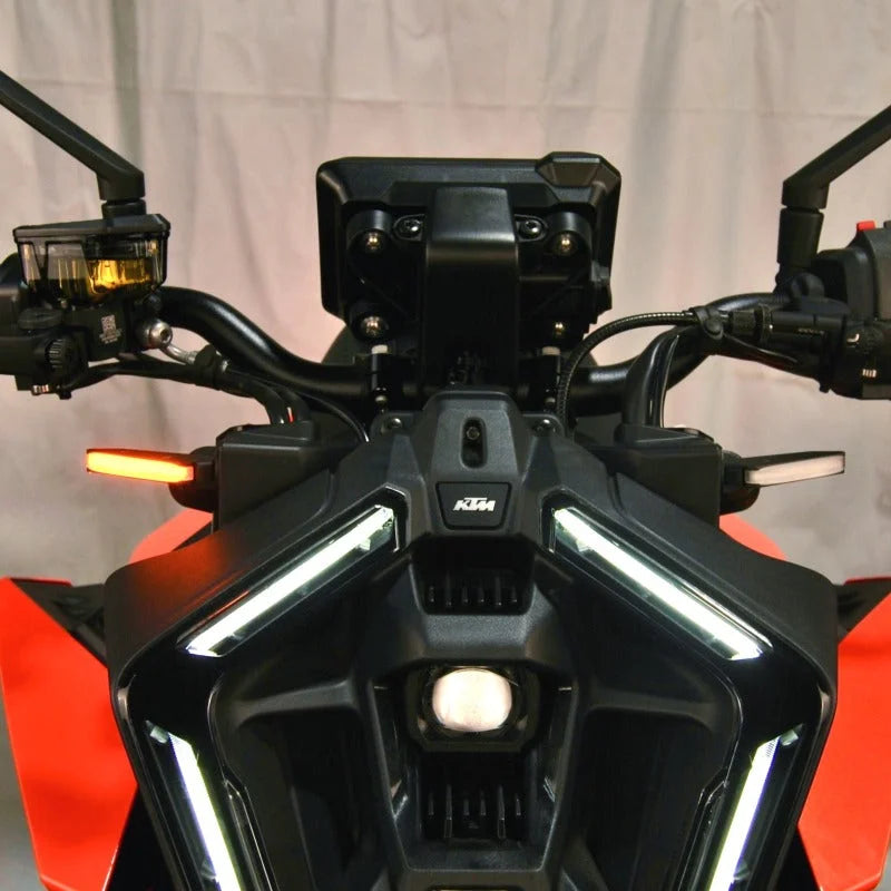 New Rage Cycles 24+ KTM 990 Duke Front Turn Signals - Back View