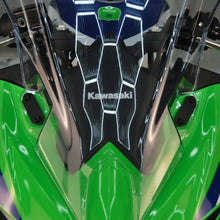 Load image into Gallery viewer, New Rage Cycles 24+ Kawasaki 500 Ninja Block Off Plates - Side View