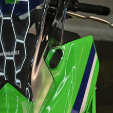Load image into Gallery viewer, New Rage Cycles 24+ Kawasaki 500 Ninja Block Off Plates - Back View