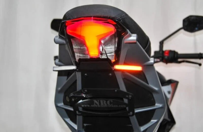 New Rage Cycles 24+ Kawasaki 500 Ninja SE Fender Eliminator Tucked - Side View